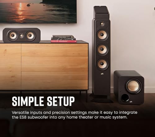 Polk Audio Signature Elite ES8 Powered Subwoofer, Stunning Black by Polk Audio - Used condition - Image 3