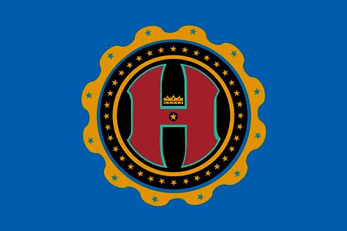 Drapeau Hamilton County Ohio grand modèle résistant aux UV