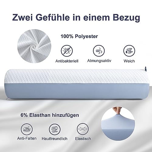 BedStory Kopfkissen, Gel Memory Foam Kissen, Orthopädisches Kissen, Visco Kissen,...