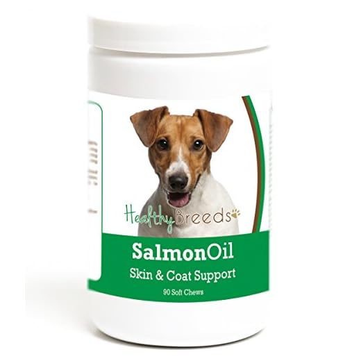 Healthy Breeds Jack Russell Terrier Salmon Oil Soft Chews 90 Count