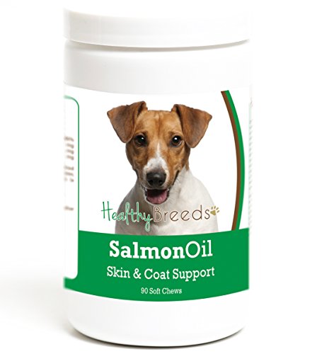 Healthy Breeds Jack Russell Terrier Salmon Oil Soft Chews 90 Coun...
