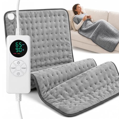 Hemvkin XL Electric Heating Pad 24" x 47" with Auto Shut Off