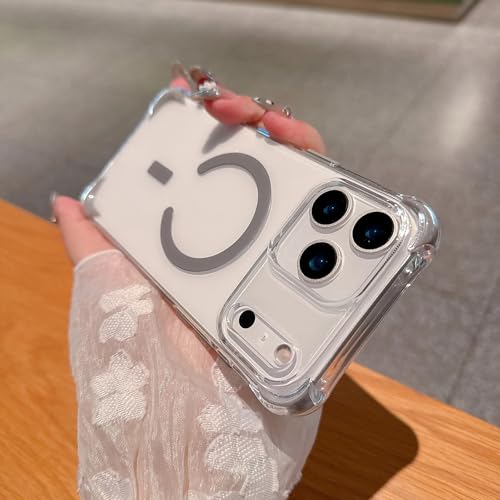 Coque iPhone 17 Pro transparente idéale au quotidien pour charger votre téléphone sans fil