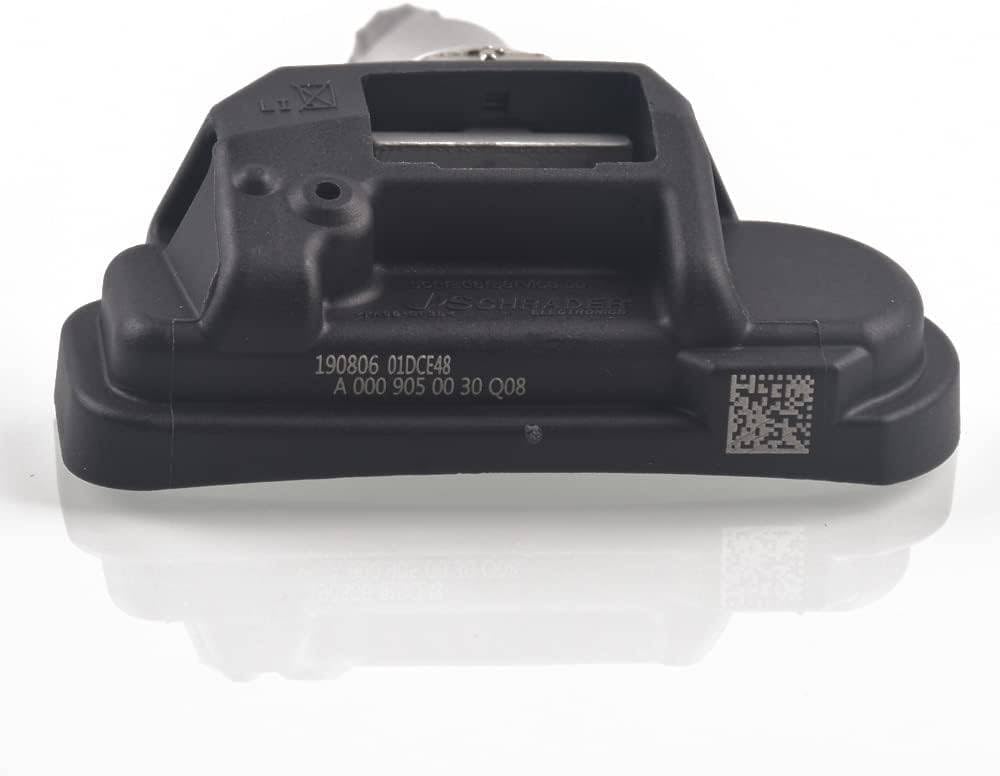 Sensor de presión de neumáticos de Coche 4 Piezas Sensor de monitoreo de presión de neumáticos TPMS para Mercedes Benz C250, C300, C350, Cla250, Cla45, AMG, W204, W205 X204