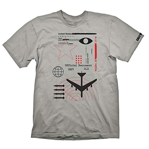 Call of Duty: Cold War Camiseta Call of Duty: Cold War Camiseta "Radar" Light Gris M