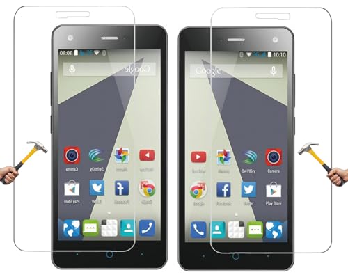 ino 2x Schutzglas kompatibel mit ZTE Blade L3 Panzerglas Panzerfolie Bildschirmschutzglas Schutz Glasfolie Bildschirmglas 9H