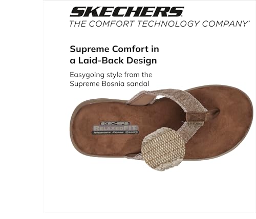 Skechers Men's Relaxed Fit Supreme Bosnia Sandal2