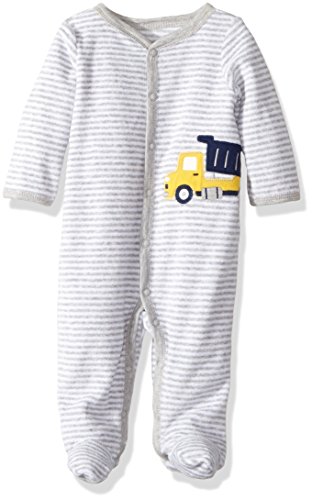 Carter's Baby Boys Terry, Heather, 6 Months