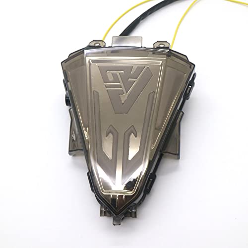 Luz De Freio Traseira Led Integrada De Fumaça Para Motocicleta Para Yamaha YZF R15 2014-2016