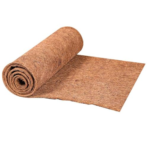 Muzrunq Cúbalo de para Plantas, Rollos de Naturales de 20x39 Pulgadas, Revestimiento de macetas sin Deslizamiento para Plantas Flores Vegetales Reptilios.