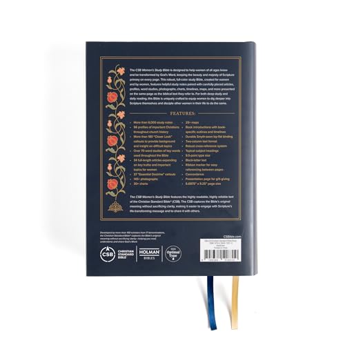 Image of CSB Women's Study Bible, Hardcover, Black Letter, Study Notes, Articles, Profiles, Book Introductions, Book Conclusions, Word Studies, Cross-References, Charts, Timelines, Full-Color Photos and Maps