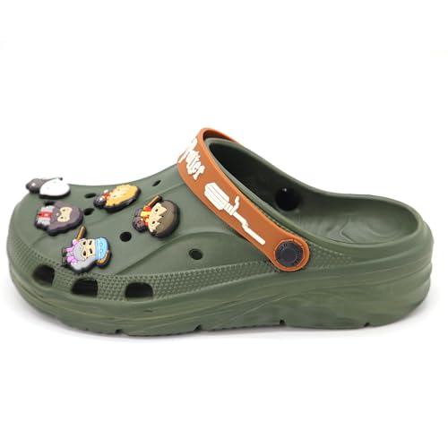 Image of SVAAR x Harry Potter Men's Magical Clogs with 10 Authentic Harry Potter Charms Included and Adjustable Back Strap