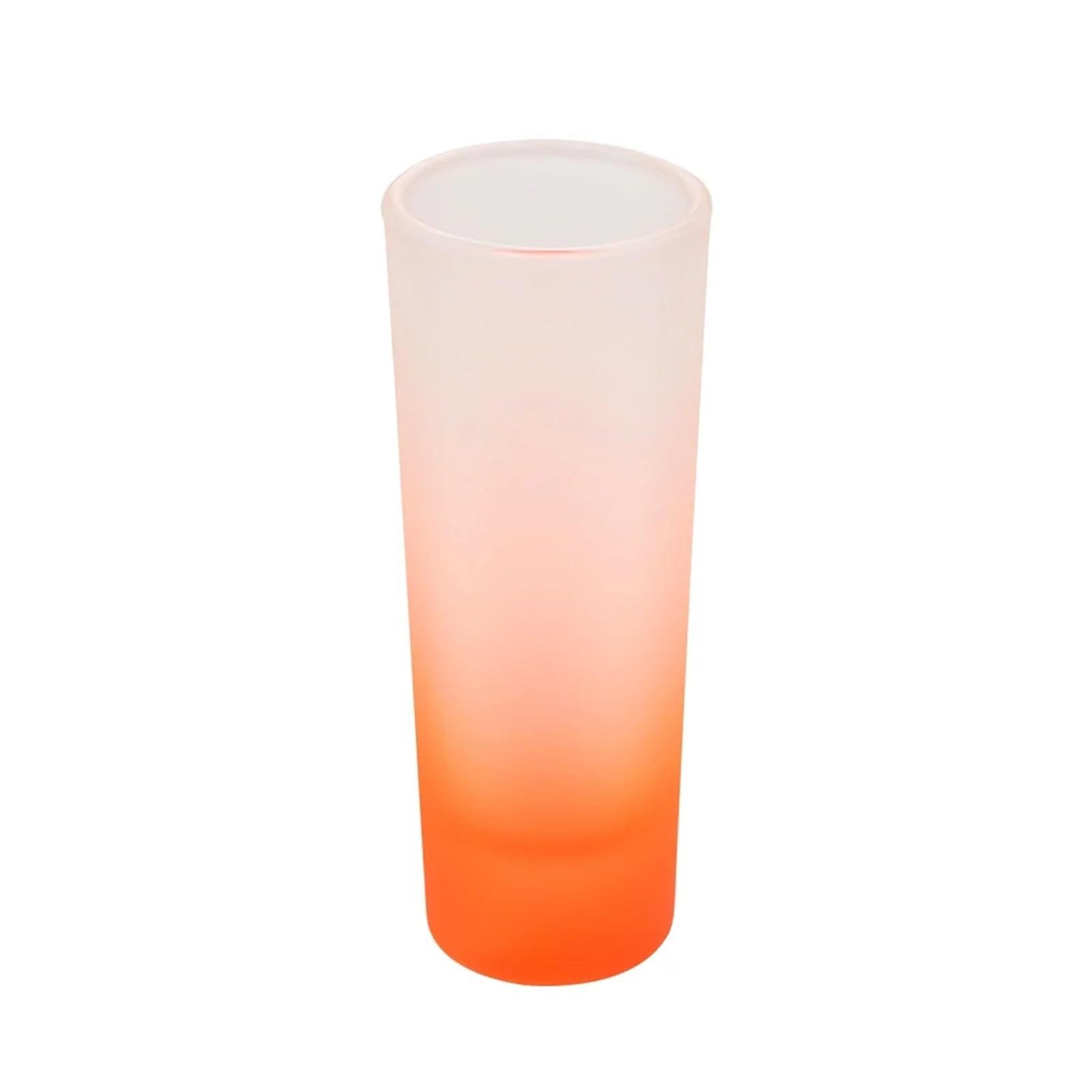 Bicchieri da Shot 144 Pezzi Tazza for Sublimazione 3oz (90ml) Tazze in Vetro colorato Bicchieri da Shot Smerigliati con Fondo colorato sfumato Bicchieri da Cocktail(Blue)