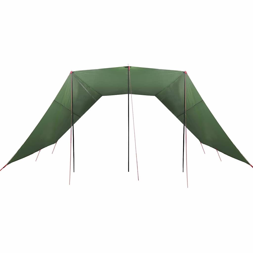 Wodoodporna plandeka 302 x 240 x 240 cm z poliestru i włókna szklanego, wodoszczelna i odporna na promieniowanie UV, łatwa do złożenia, idealna na kemping, trekking, do aktywności na świeżym