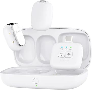 Ulanzi A30 Tiny 2 Person Microphone Set - White