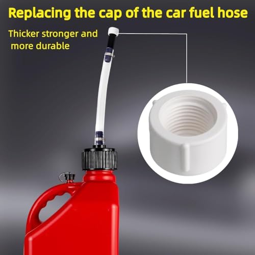 Image of 6 PCS Racing fuel jug hose Cap - For Dust,Vent,fuel jug,Racing Fuel 5.5 Gallon,egs jugs,Scribner Fuel Jugs, gas can, Gasoline Tank and Tank Etc Hose cap Replacemen 6 PCS.