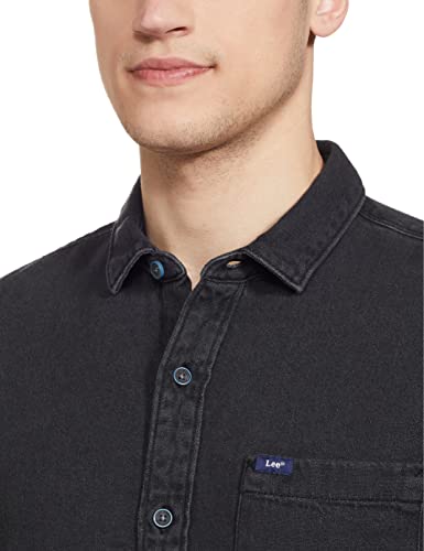 Image of Lee Men's Solid Slim Fit Shirt