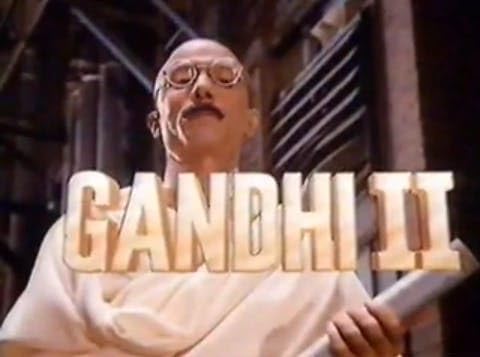 Gandhi II Podcast Por  arte de portada