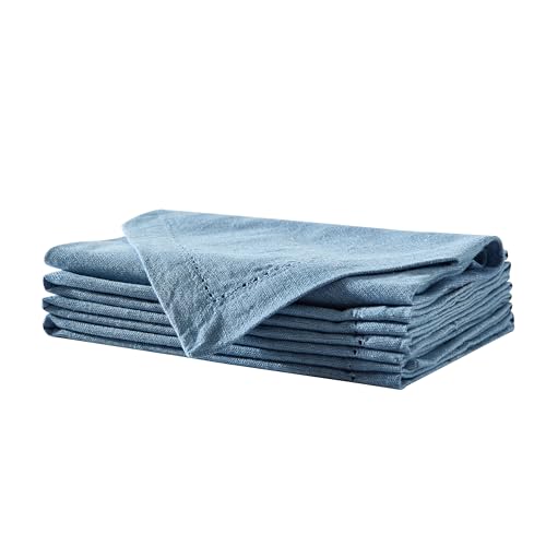 Servilletas de Tela Azules Paquete x4 18x18 Pulgadas miniatura 1