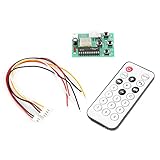 4-Wire 2-Phase Stepper Motor Driver Controller Board with Adjustable Speed, Remote Control, DC 4-6V, Digital Display, 52x36mm