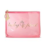 Baby Phat Beauty Shimmer Dreams Pink Makeup Pouch, 8”wide (1 Count)