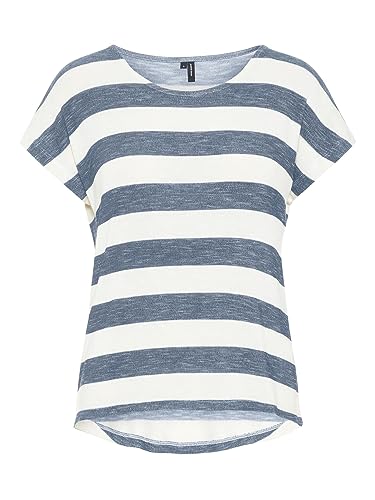 VERO MODA VMWIDE Stripe S/L TOP GA JRS NOOS