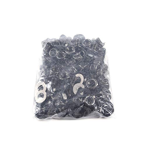 G-Plus Universal Fender Flare Hardware Kit Pocket/Rivet Style Fender Flares Screw/Bolt Hardware Kit Set Black #TOP4