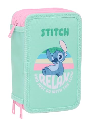 Trousse complète Stitch avec 37 pièces, le cadeau idéal pour anniversaire et rentrée