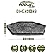CLAM Quick-Set Camping Tent Footprint Mat, 150