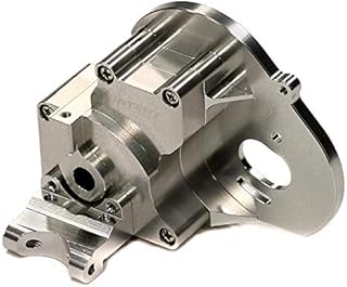 Integy RC Model T7983SILVER Alloy Gearbox Housing for Traxxas 1/10 Stampede 2WD, Rustler 2WD & Bandit XL5