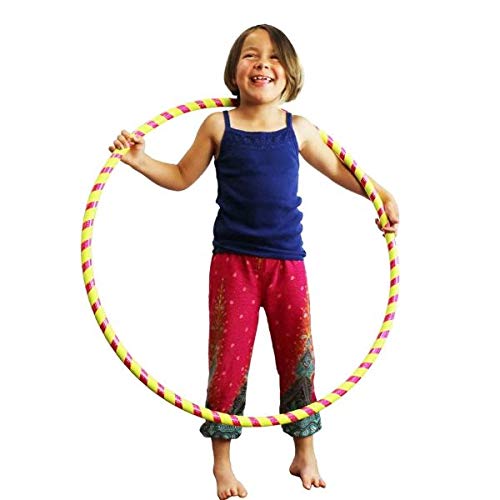 The Spinsterz Hoola Hoop for Kids - Made in The USA, Great for Kids Hoop for Fun and Exercise (Berry Lemonade)