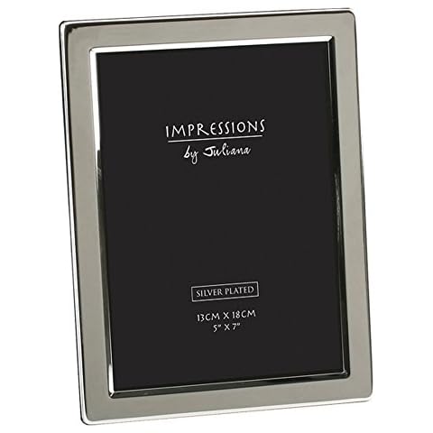 Widdop Bingham Photo Frame Impressions,Silver, 5" x 7" Cover
