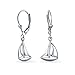 Nautisch Segelboot Kleine Leverback Segelboot Baumeln Ohrringe Für Frauen Für Teen 925 Sterling Silber