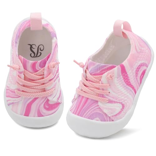 Image of JIASUQI Baby Shoes for Toddler Boys Girls Sneakers Slip on Walking Shoes for Babies