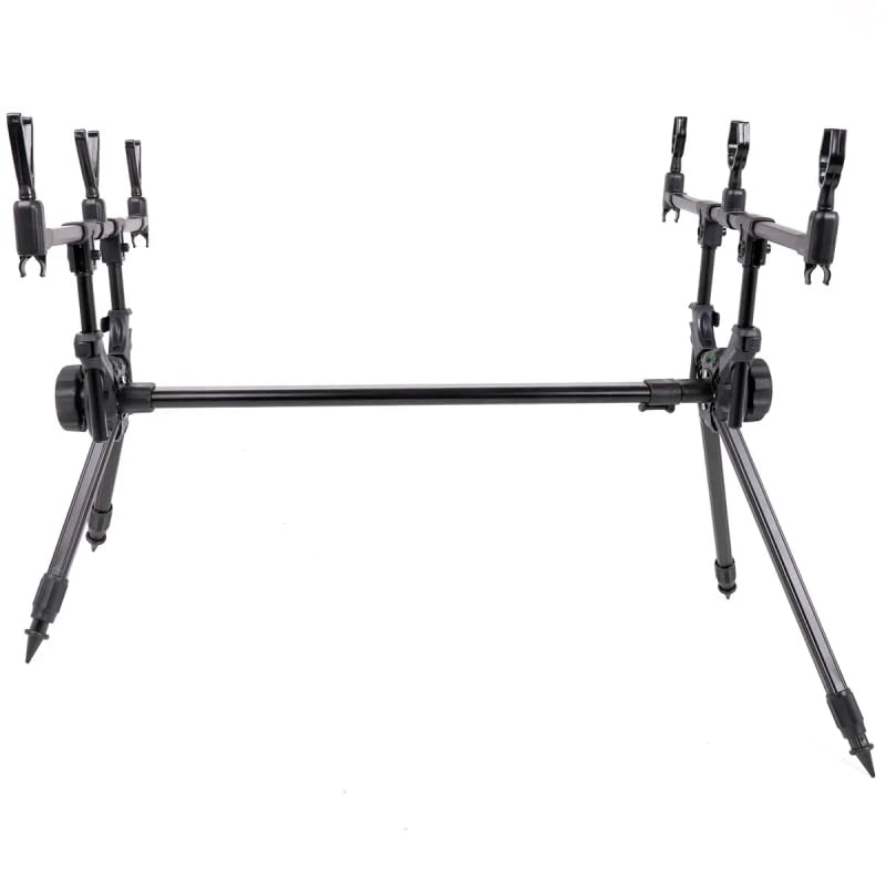 NECO Stojak Wędkarski RodPod na 3 Wędki – Solidny i Regulowany Tripod Karpiowy, Profesjonalne Stanowisko Wędkarskie z Pokrowcem, Lekki i Praktyczny Sprzęt dla Wędkarzy (RP186 K4)