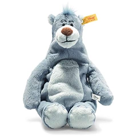 Steiff 024542 Balu aus Das Dschungelbuch Bear Plush, Blue,Grey, 31 cm Cover