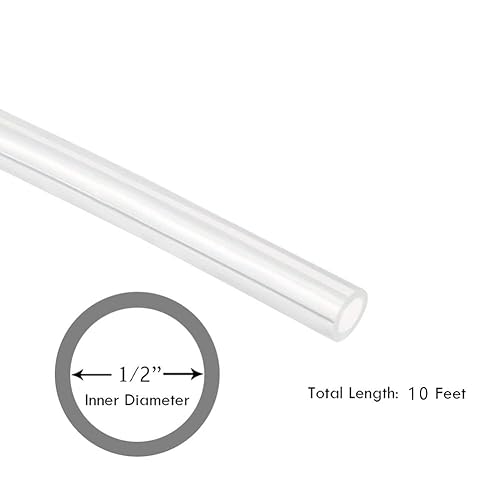 Miniatura 26 de JoyTube - Tubo de silicona de grado alimenticio de alta temperatura para elaboración de vino casero, 50 pies, DI de 1/4 pulgada x DE de 3/8 pulgada