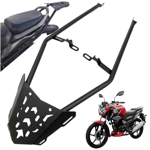 Image of Dhe Best Bike Top Base Rack /Luggage Carrier with Black Suitable Suitable for TVS Raider 125