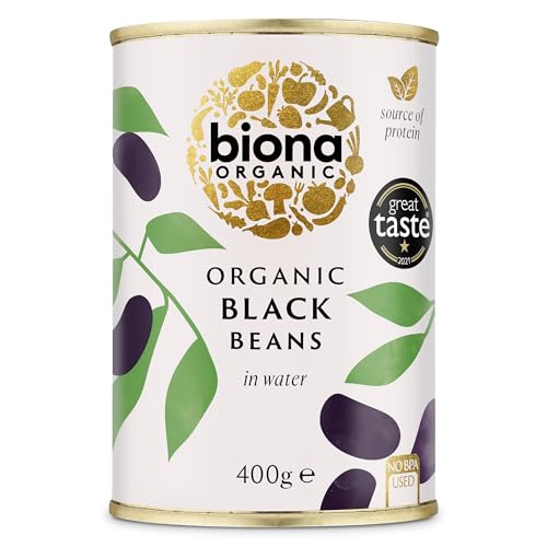 Biona Organic Black Beans, 400g