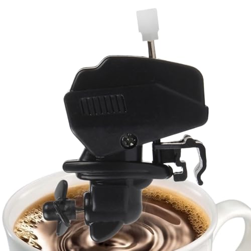 Agitador de café genérico Motor Fuera de borda – Mezclador de Bebidas hélice Creativa, espumador portátil, Mezclador Style, Gadget Mezcla Ligera | Novedad para el hogar Bar Café B
