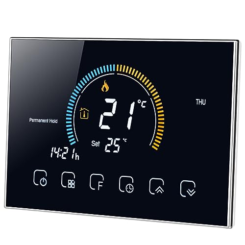 Thermostat intelligent à écran tactile pour réguler la température de votre maison