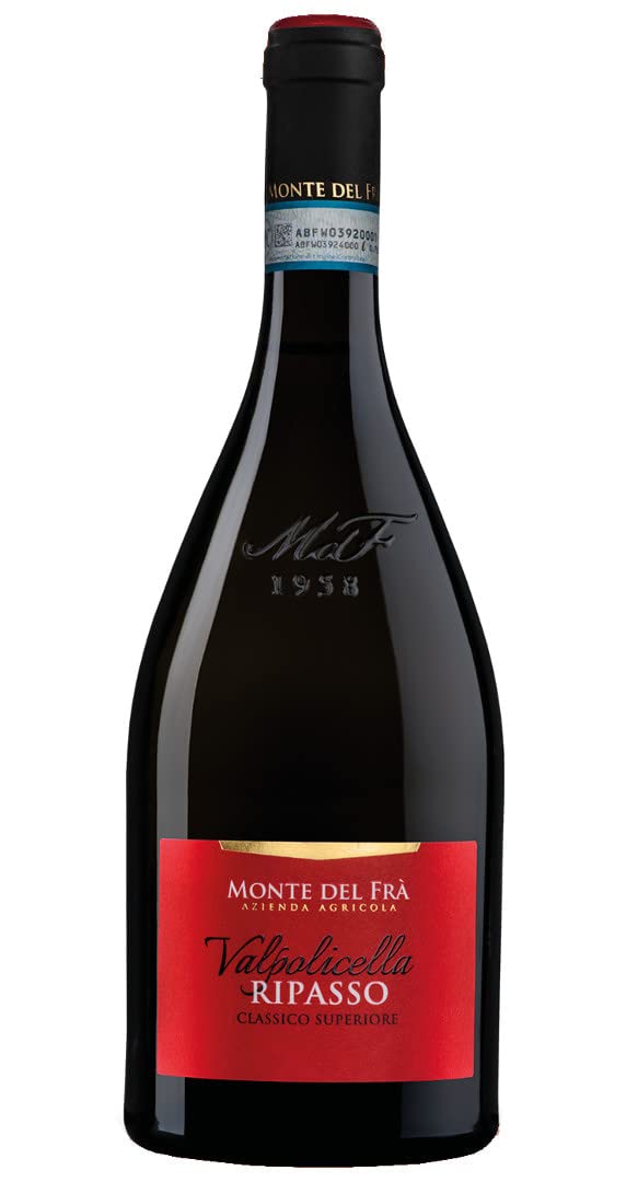 Monte Del Fra, Valpolicella Ripasso Classico Superiore, Veneto Italian Red Wine 75cl,