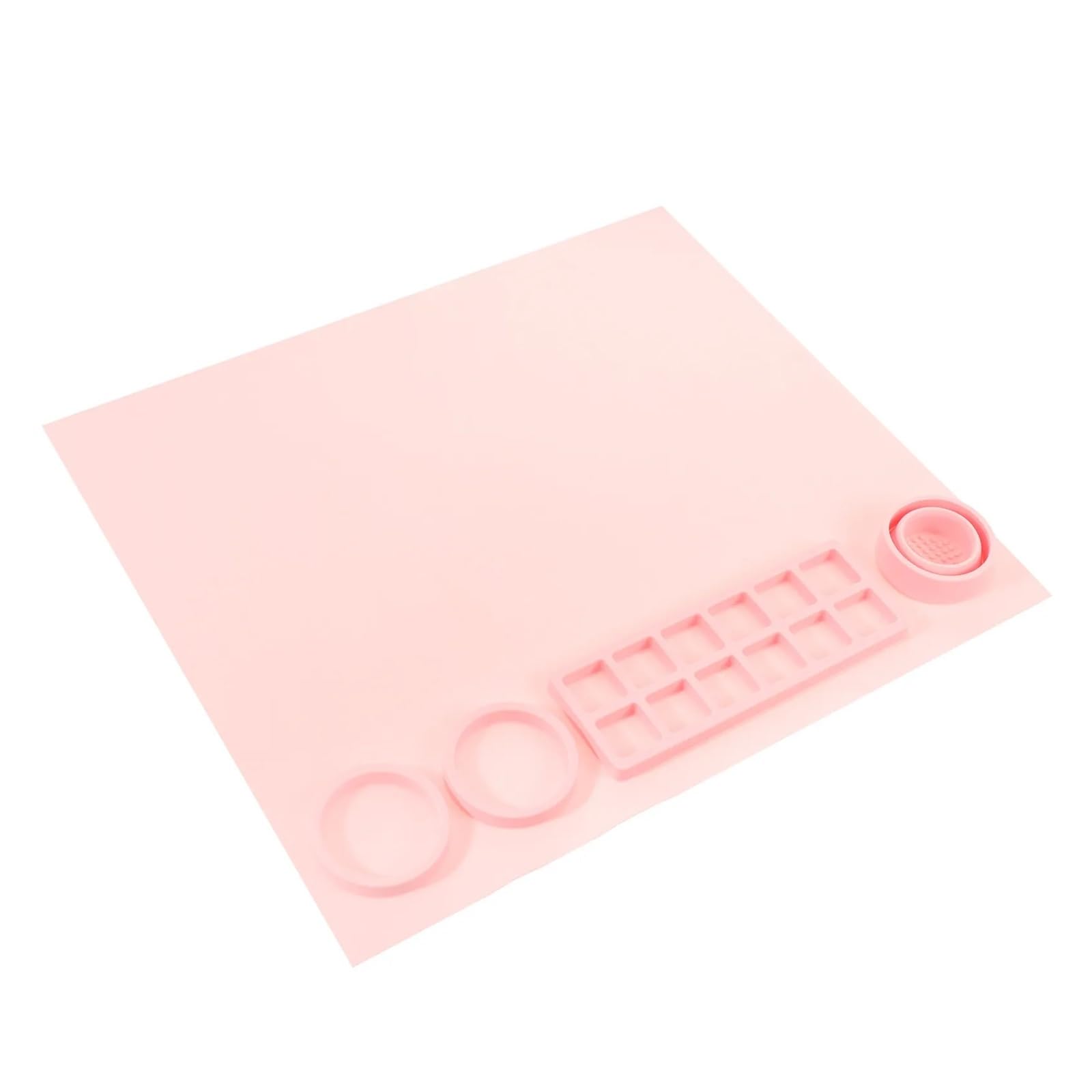 Sdiuakbv One Color Silicone Painting Mat Silicone Craft Mat Flexible Nonstick Art For Diy Painting Protective Sheet For Drawing