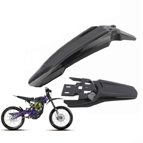 Garde-boue arrière et avant Sur Ron Light Bee en ABS noir pour moto électrique