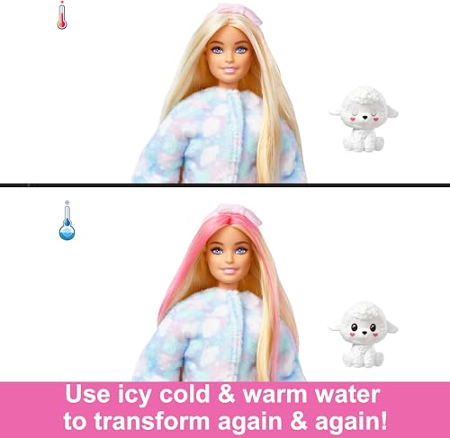 Poupée Cutie Reveal 2 En 1 Agneau Avec Accessoires Mattel La Poupée - vue 9