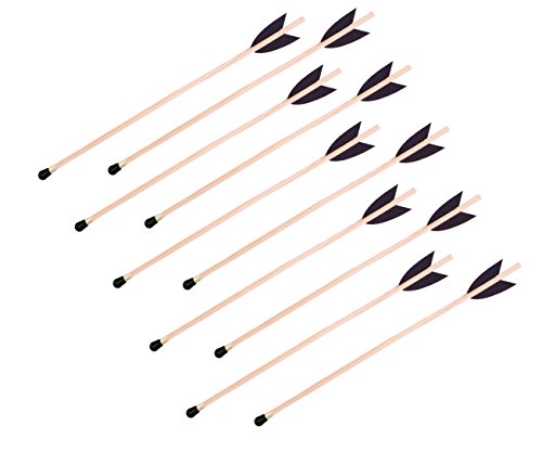 Preisvergleich Produktbild Holzspielerei Holzpfeile (10 Holzpfeile Propfen 40 cm)