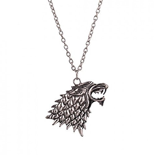 Collier Loup de la casata Stark  Game Of Thrones  Trône de Spade  Jon Snow Wilhel.SK