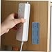 HEALLILY Self-Adhesive Holder for Wall Mounting Cable Organizer for Neat Spaces Strong Adhesion Socket Holder Reduces Clutter Safety Easy to Install No Tools Required