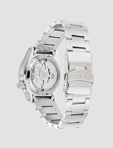 Seiko Stainless Steel Men New 5 Sports Analogue Watch Srpk33K1, Silver