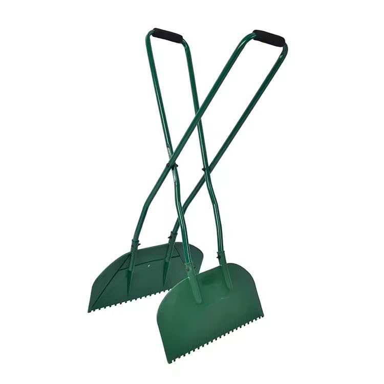 Easy Shopping Garden Leaf Scoops Heavy-Duty Leaf Grabbers Long Handled Plastic Collection Tools/Garden Leaf Collector/Leaf Picker